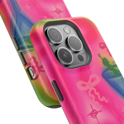 MagSafe „Bow Martini“ Airbrush-iPhone-Hülle