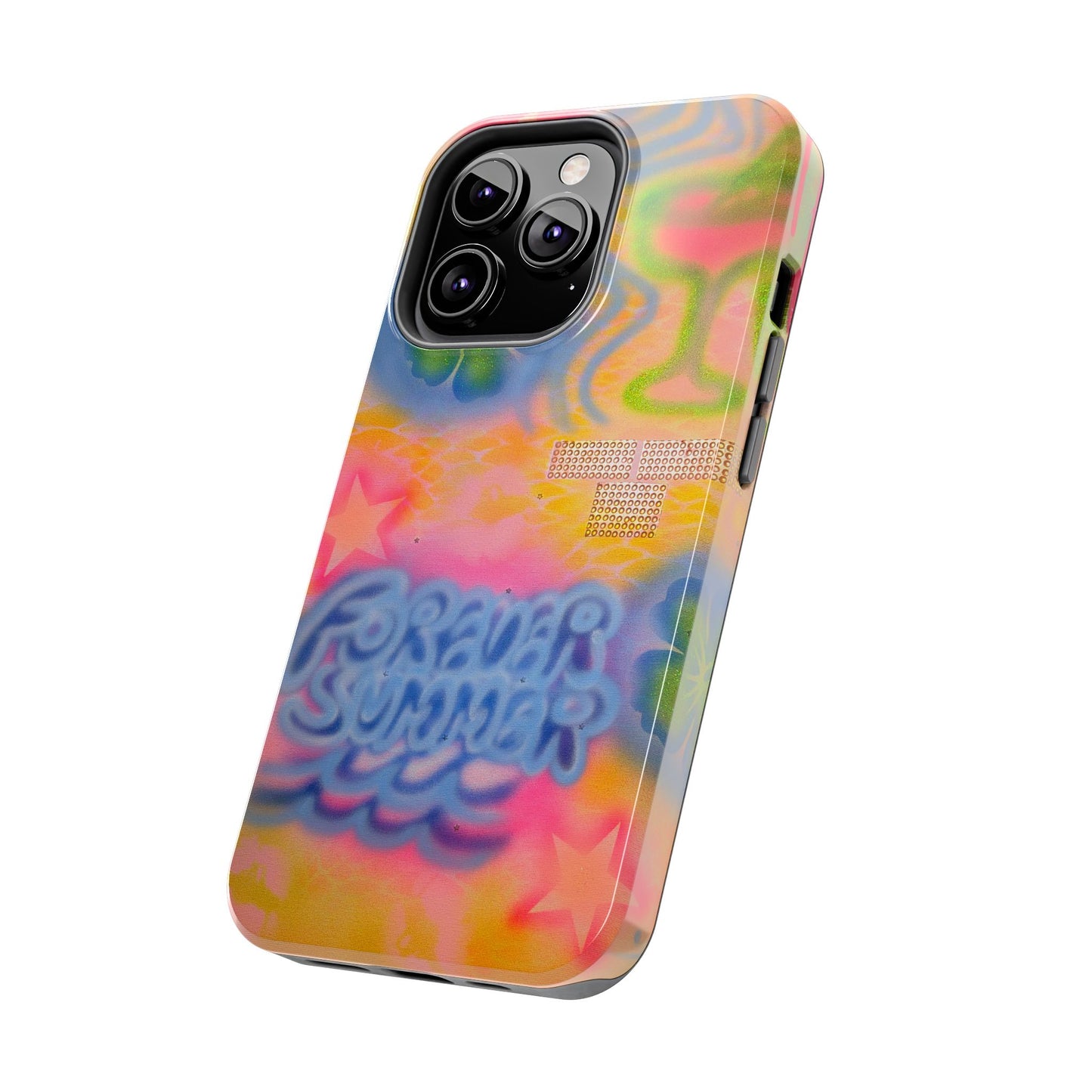 "forever summer" airbrush iPhone case