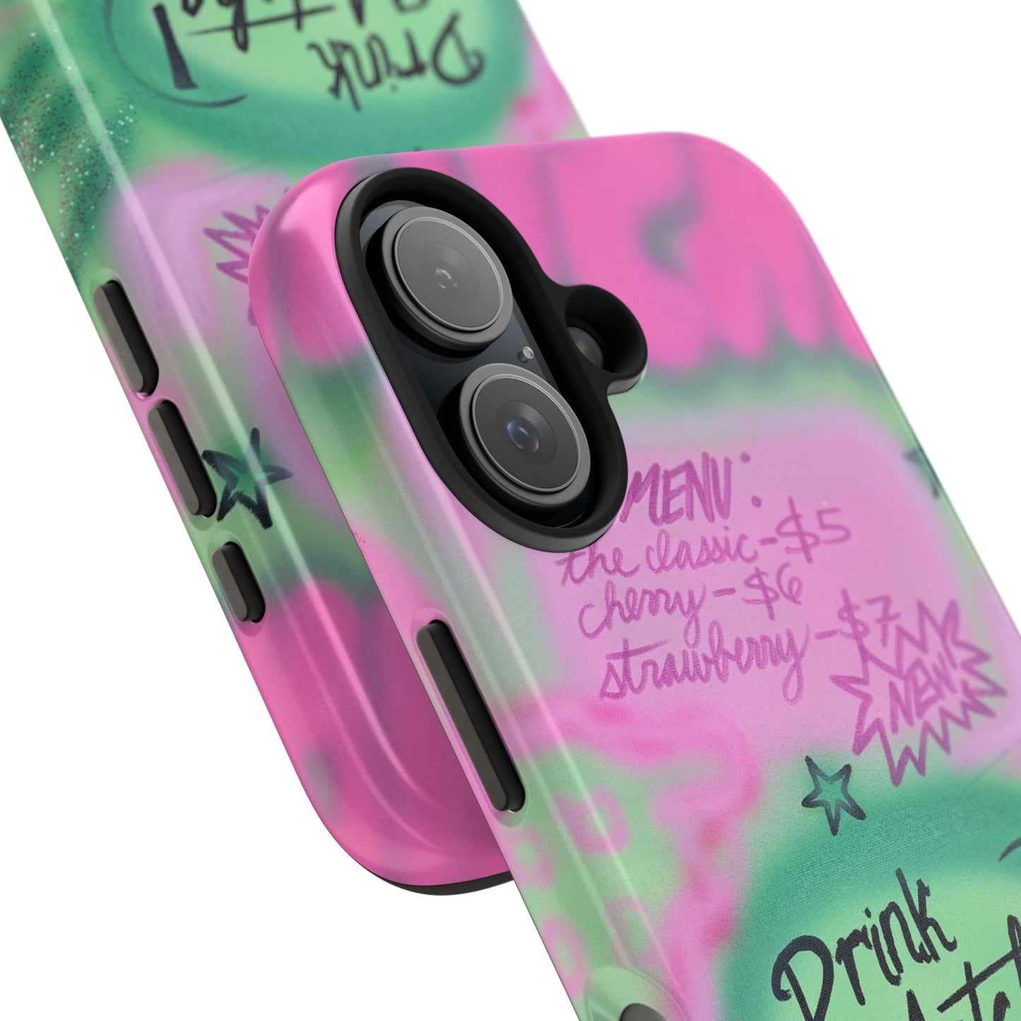 "matcha!" airbrush iPhone case
