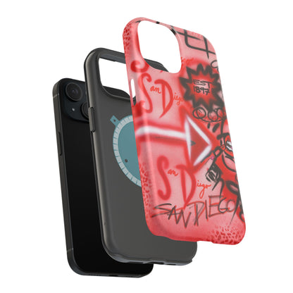 MagSafe "San Diego" Airbrush iPhone-Hülle