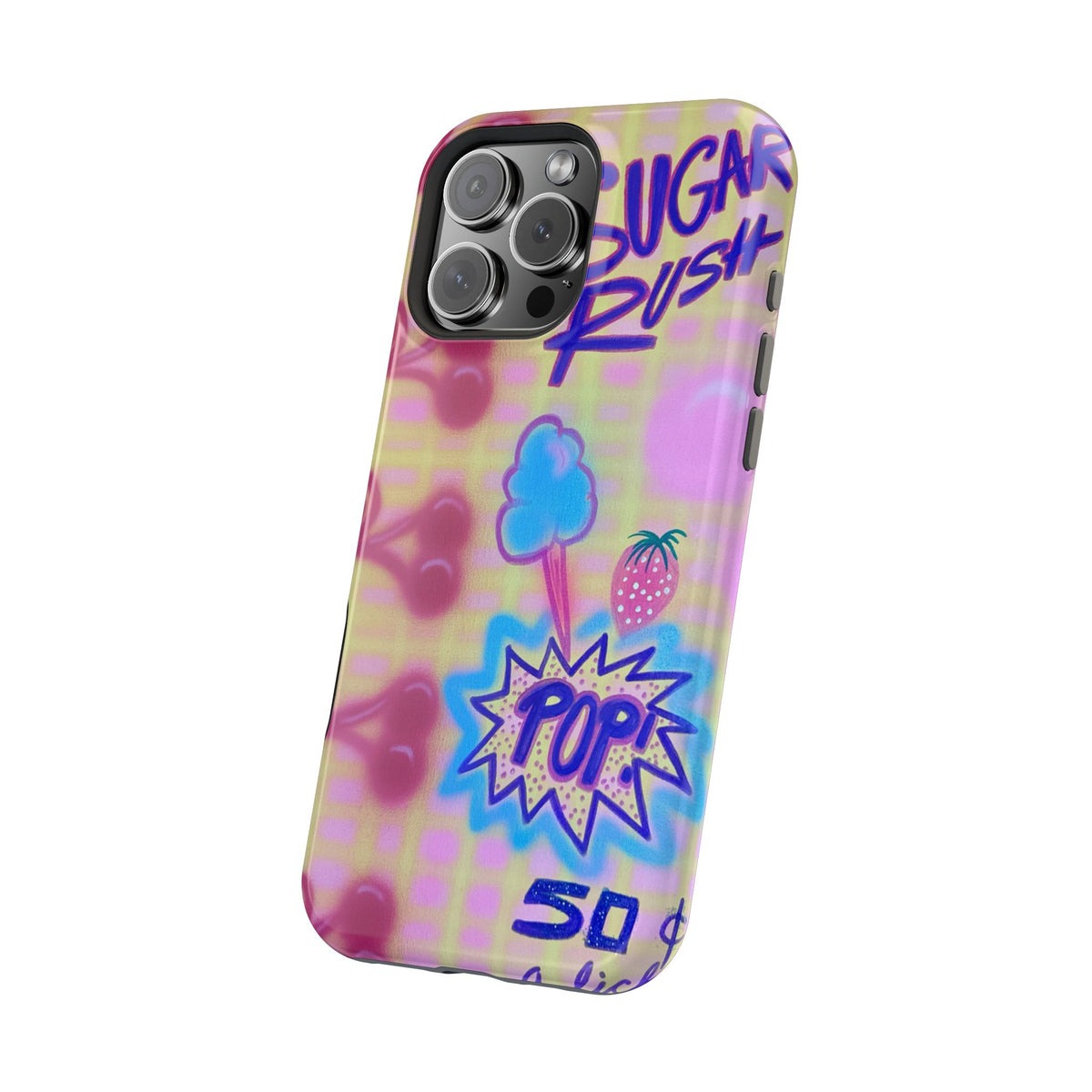 MagSafe "sugar rush" airbrush iPhone case