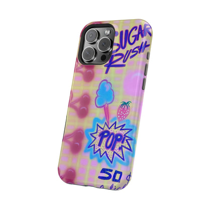 MagSafe "sugar rush" airbrush iPhone case