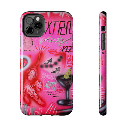 "extra dirty, plz!" airbrush iPhone case