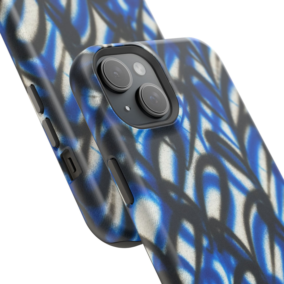 MagSafe "abstract hearts" airbrush iPhone case