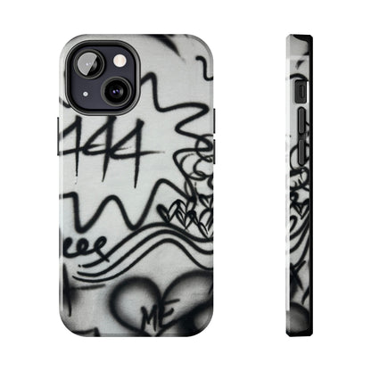 "444” airbrush iPhone case
