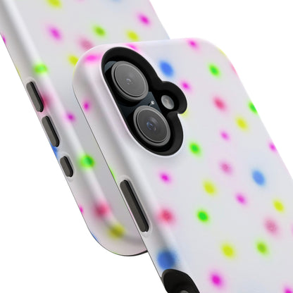 MagSafe "birthday cake polka dot" airbrush iPhone case