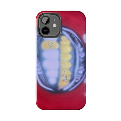 "bite me bling" airbrush iPhone case