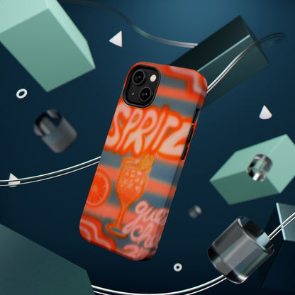 MagSafe "aperol spritz pt. 2" airbrush iPhone case