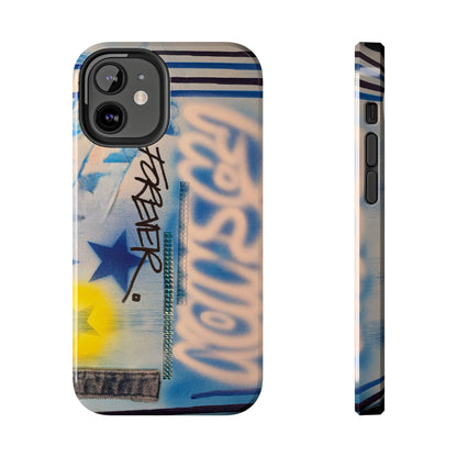 "fashion forever" airbrush iPhone case