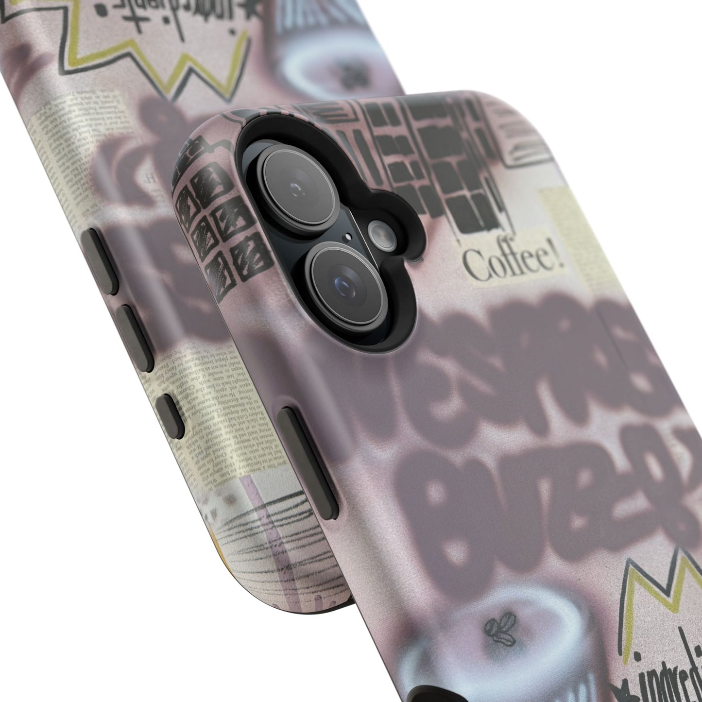 MagSafe "espresso martini" airbrush iPhone case