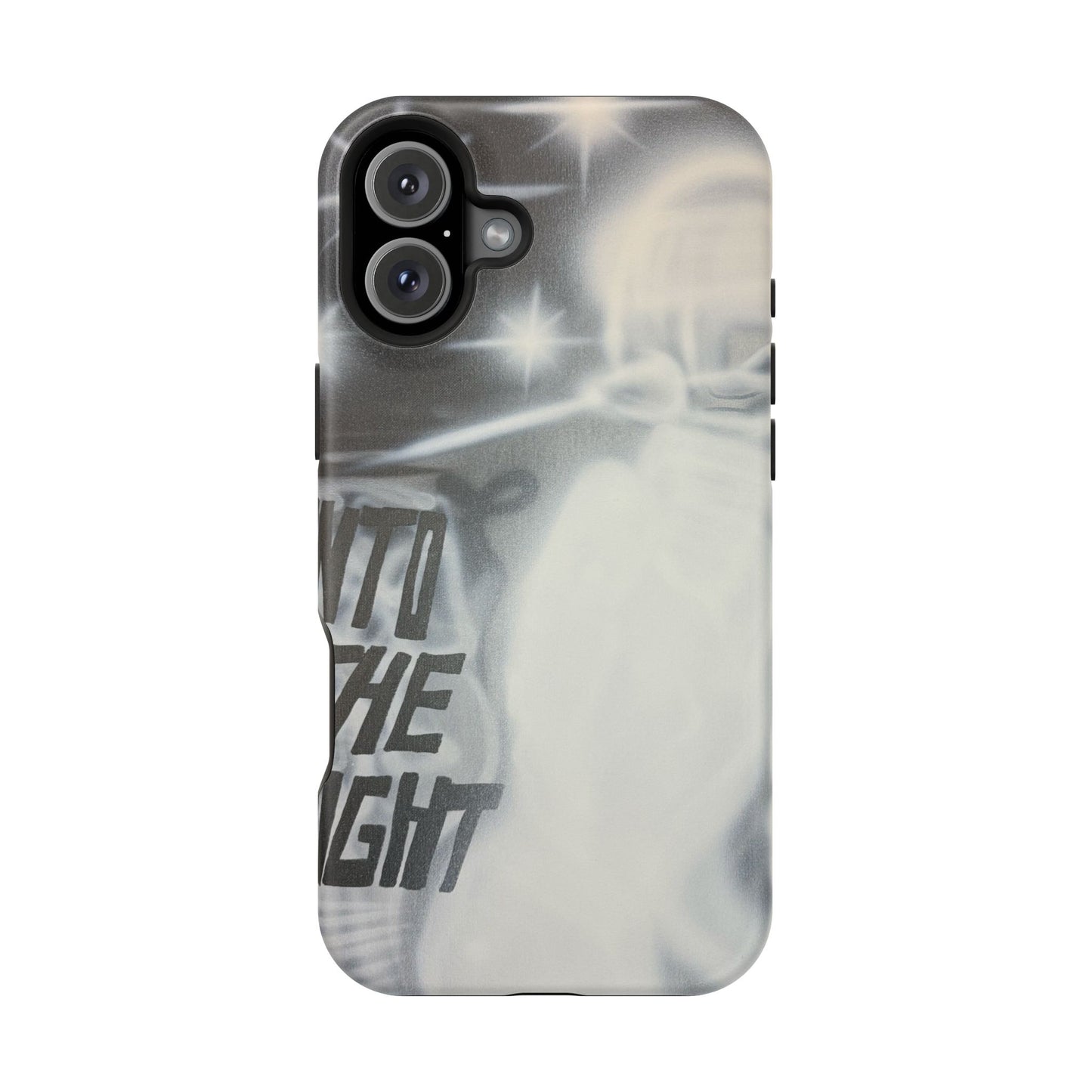 MagSafe "into the night" airbrush iPhone case