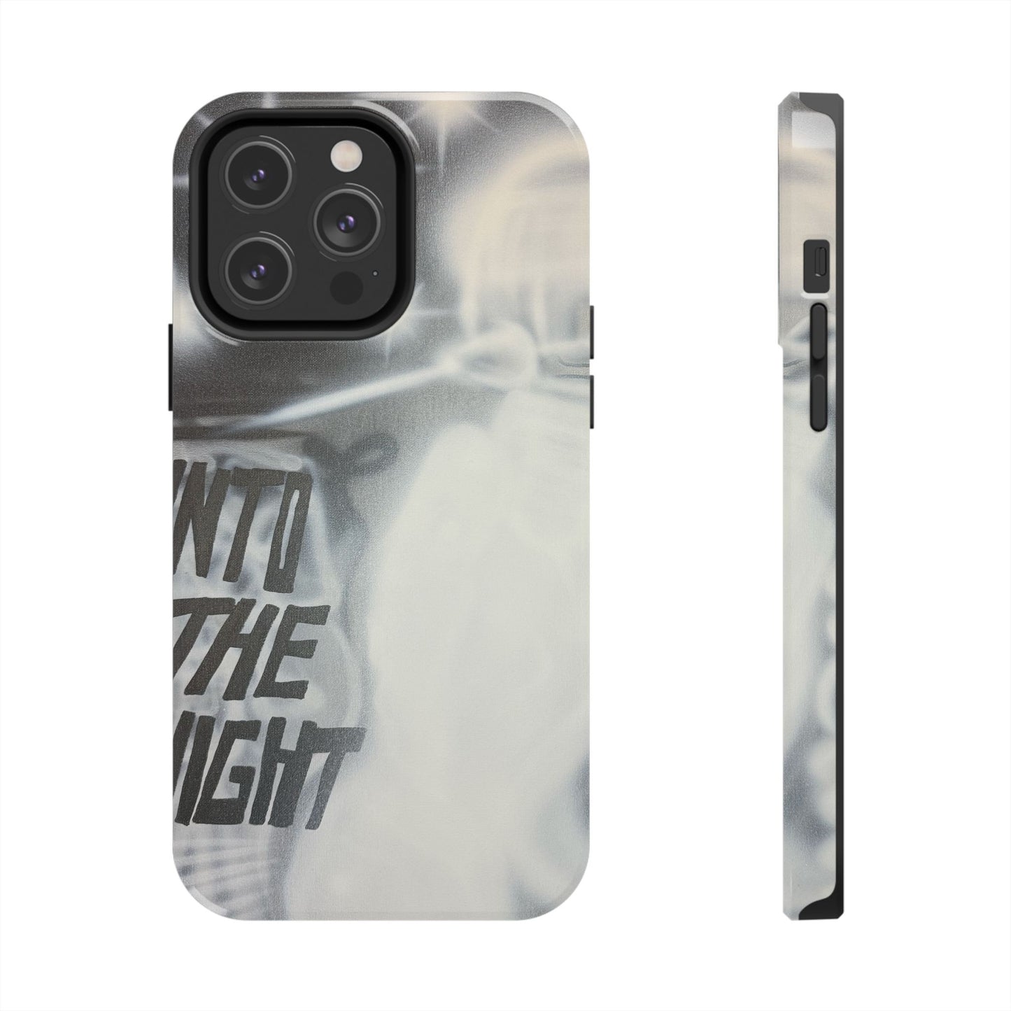 "into the night" airbrush iPhone case