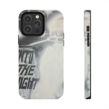 "into the night" airbrush iPhone case
