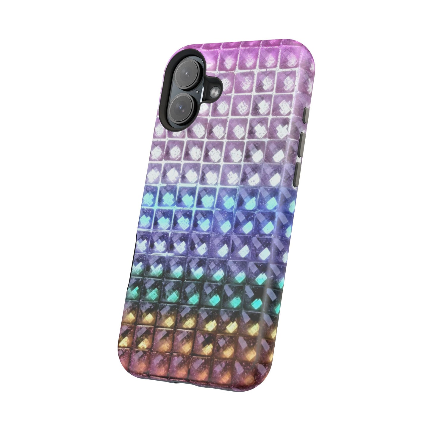 MagSafe "multicolor studs" airbrush iPhone case