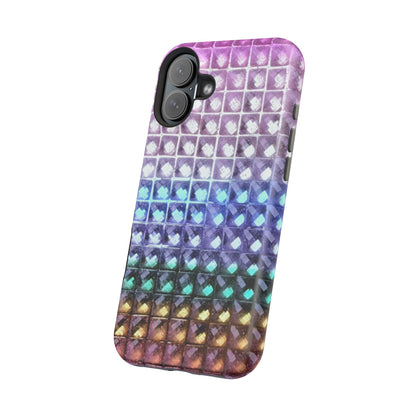 MagSafe "multicolor studs" airbrush iPhone case