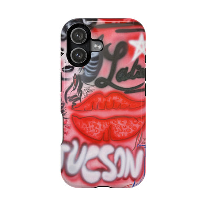 MagSafe "tucson, az" airbrush iPhone case