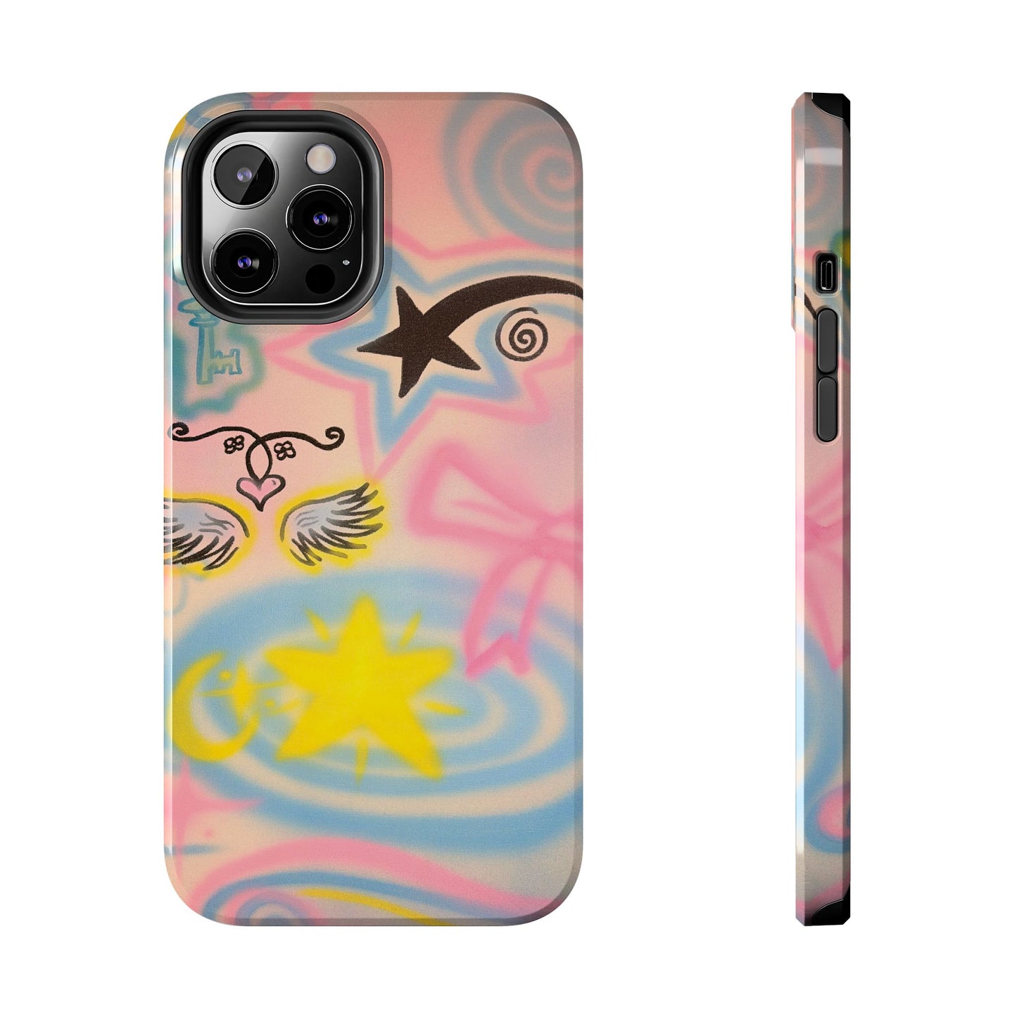 "star energy" airbrush iPhone case
