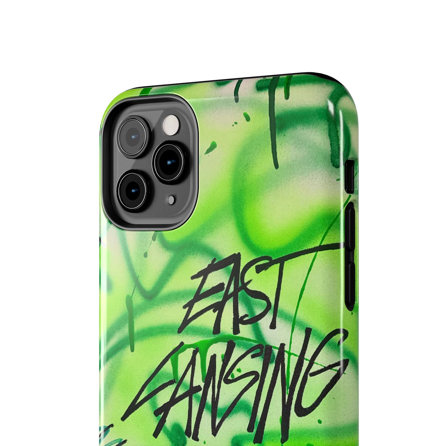 "east lansing, mi" airbrush iPhone case
