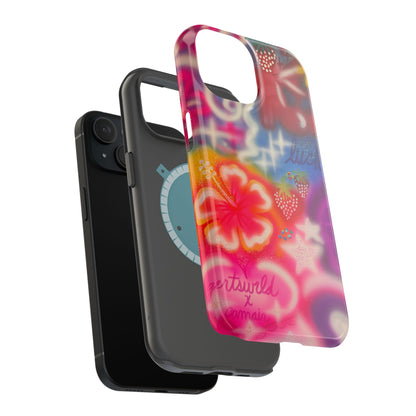 MagSafe „luck & luv“ Airbrush iPhone-Hülle