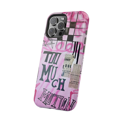 MagSafe "too much motion" airbrush iPhone case