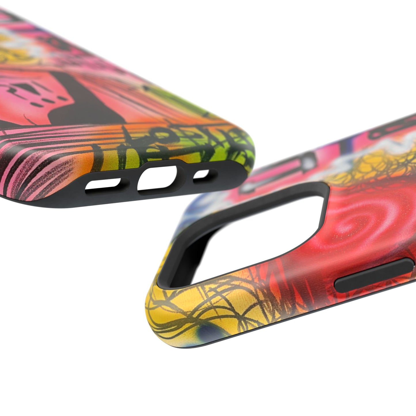 MagSafe „Lost in Paradise“ Airbrush-iPhone-Hülle