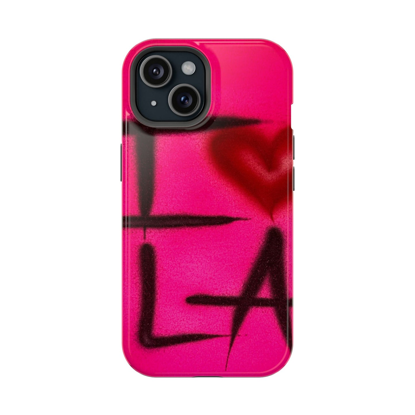 MagSafe „I ❤️ LA“ Airbrush iPhone-Hülle