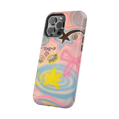 MagSafe "star energy" airbrush iPhone case