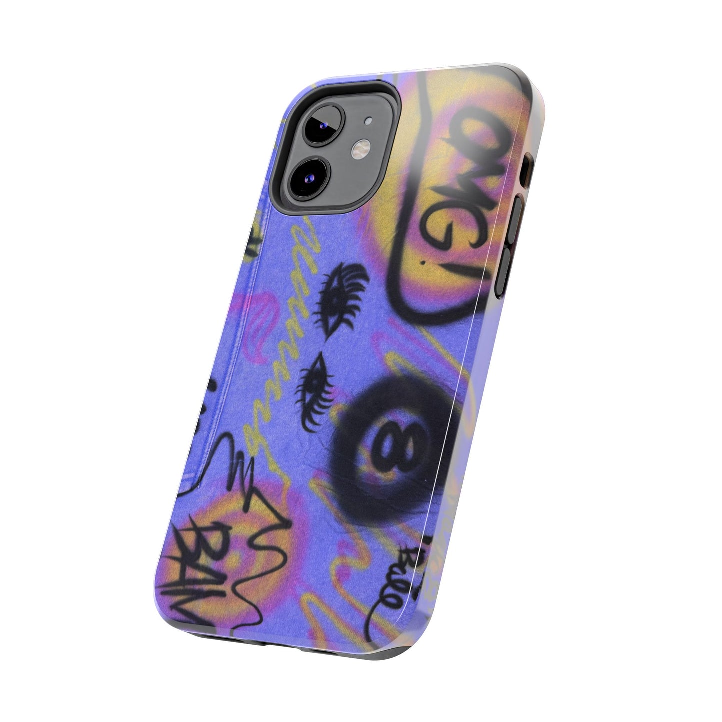 "eye$ on lies" airbrush iPhone case