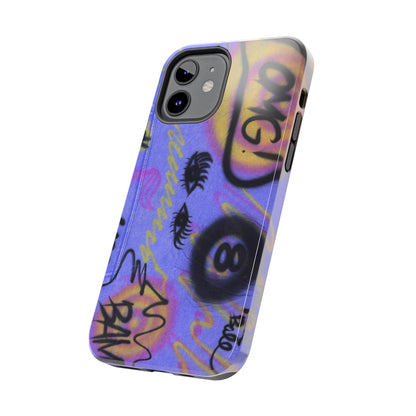 "eye$ on lies" airbrush iPhone case