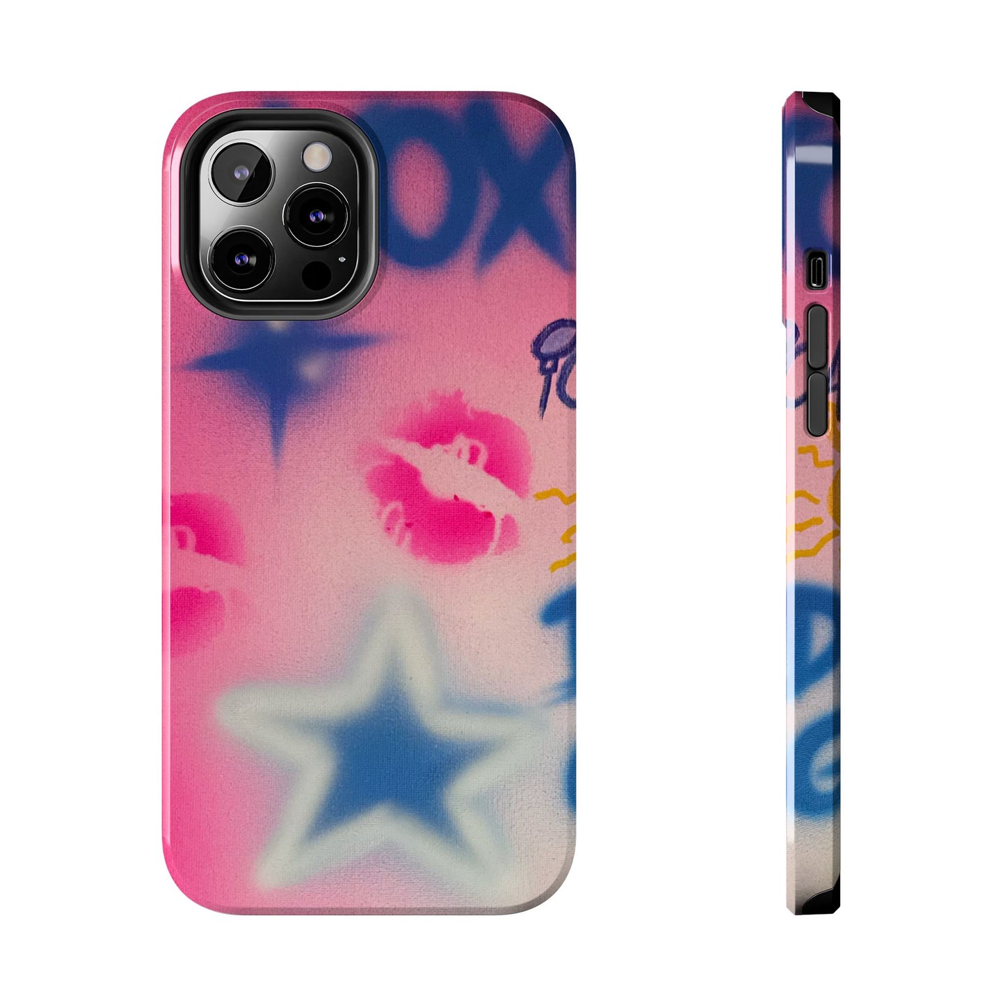 "star symbol" airbrush iPhone case
