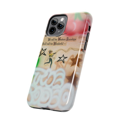"the rodeo" airbrush iPhone case