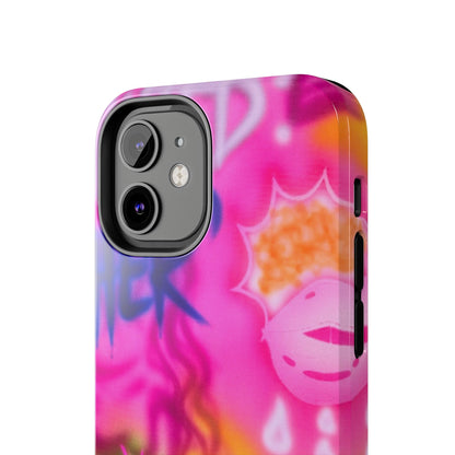 "wanted" airbrush iPhone case