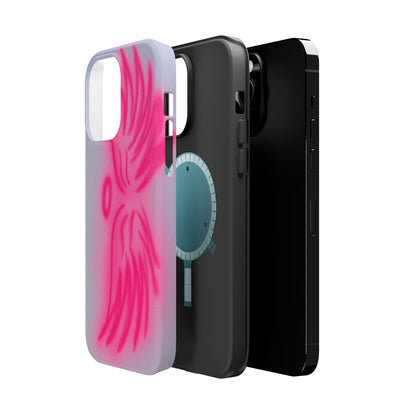 MagSafe "angel wings" airbrush iPhone case