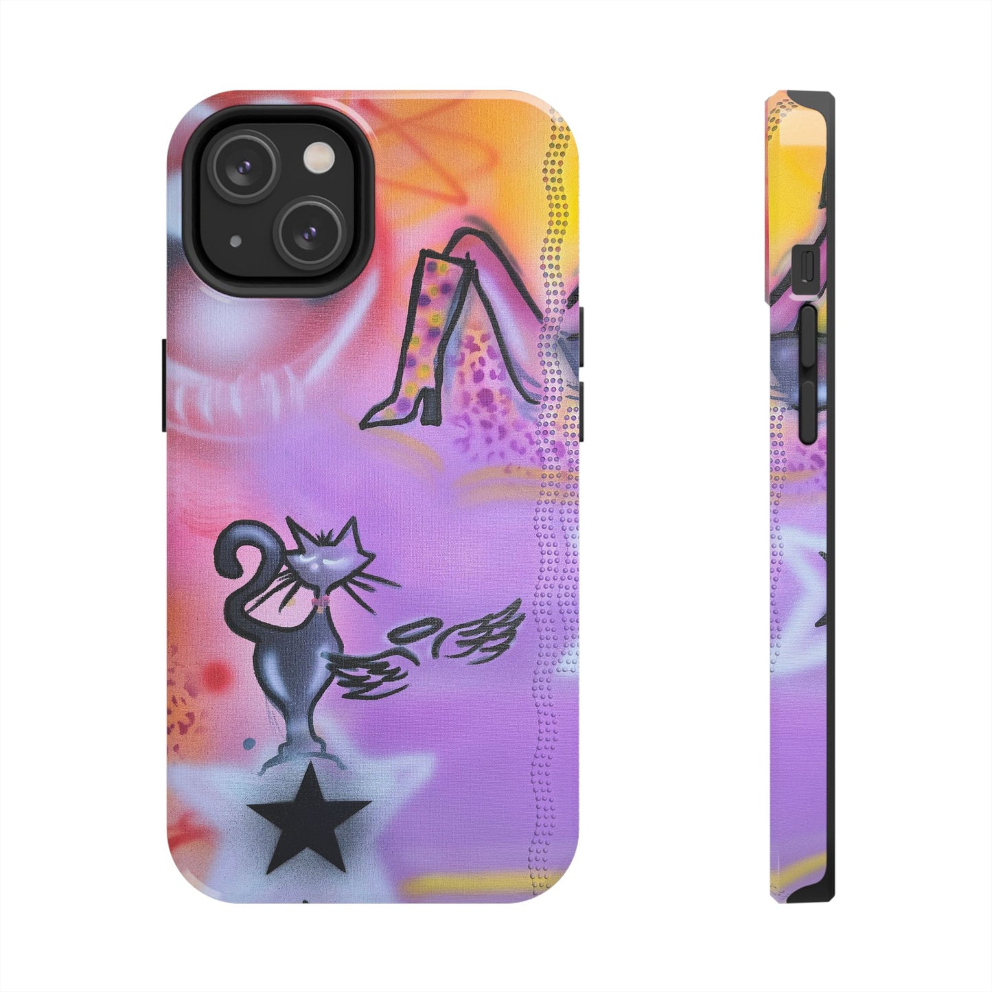 x maya cain airbrush iPhone case
