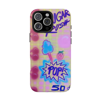 "sugar rush" airbrush iPhone case