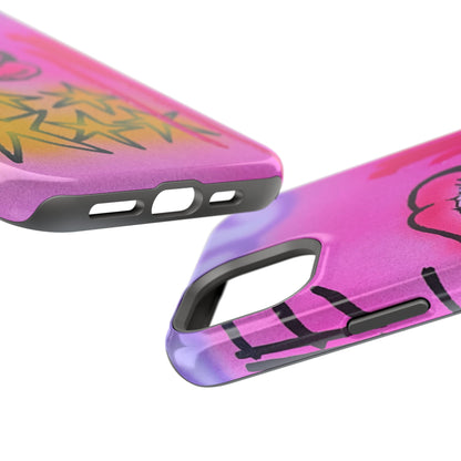 MagSafe "star drip" airbrush iPhone case