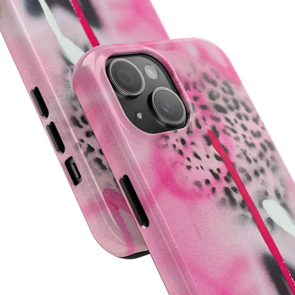"pink cheetah" airbrush iPhone case