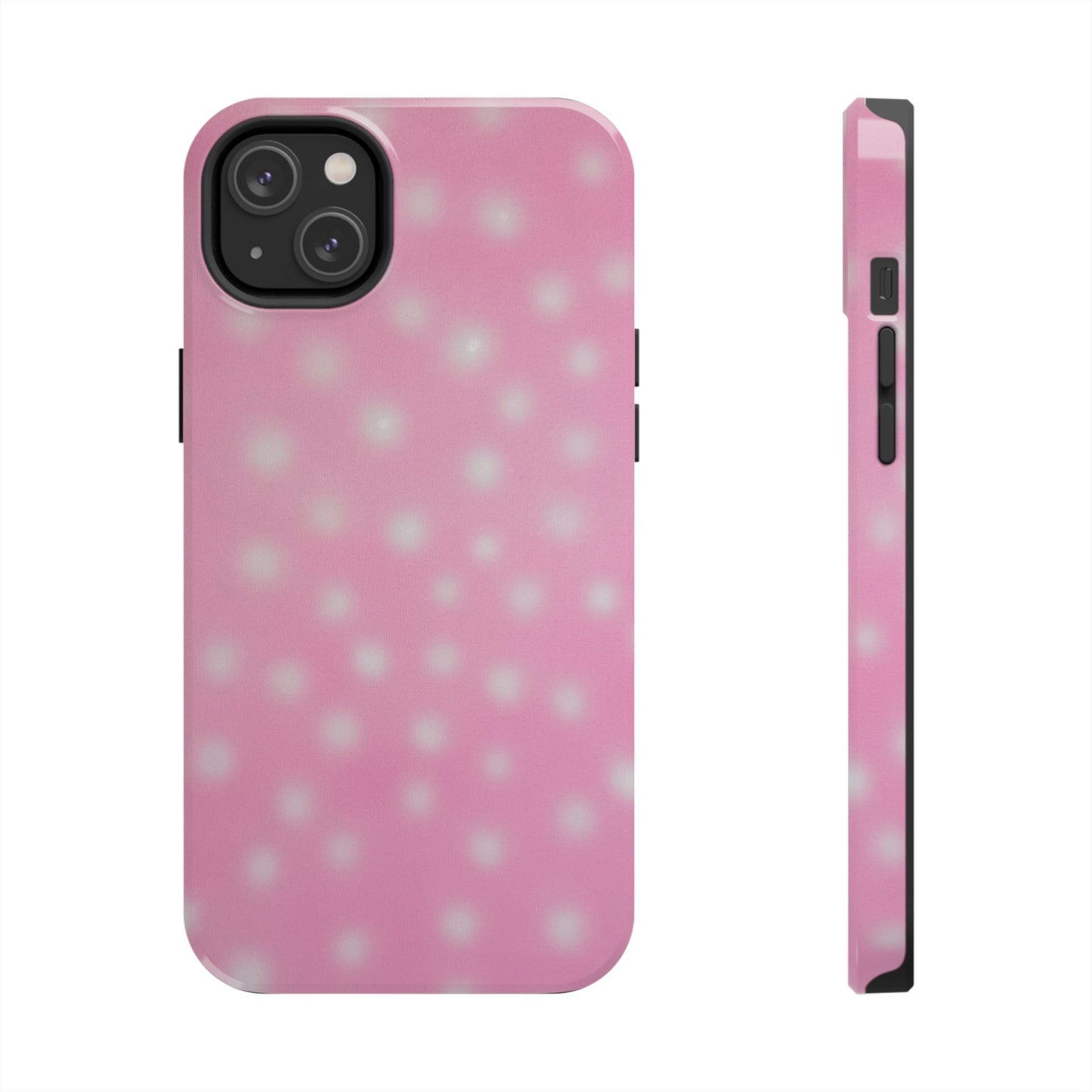 "strawberry swirl polka dots" airbrush iPhone case