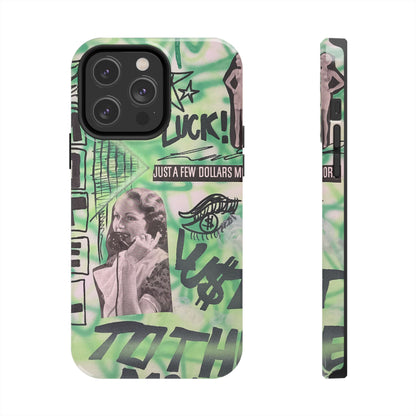 "lust over luck" airbrush iPhone case