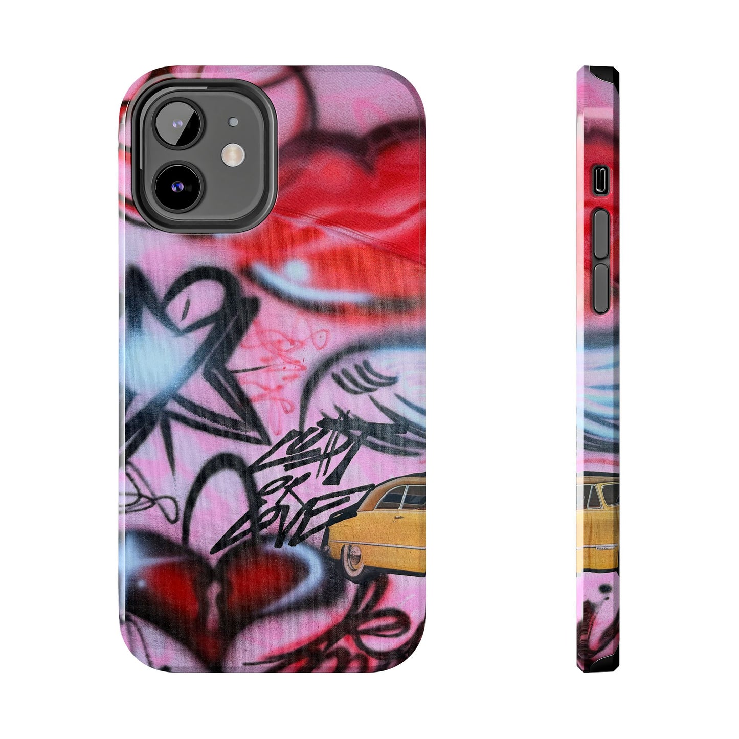 "lust or love" airbrush iPhone case