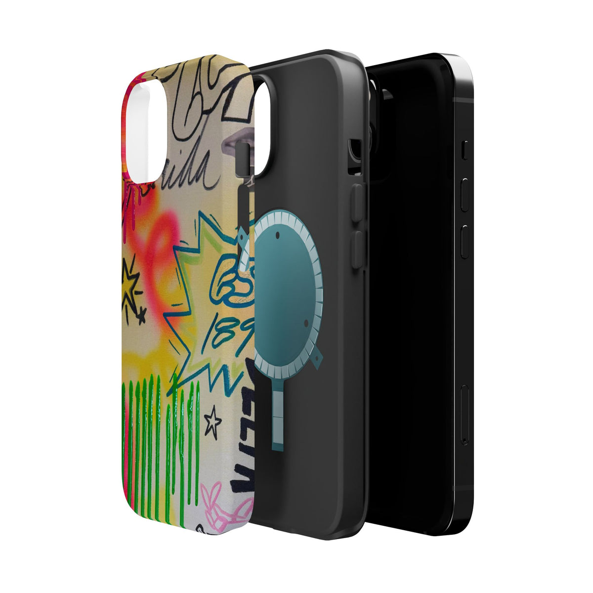 MagSafe "ferocious florida" airbrush iPhone case