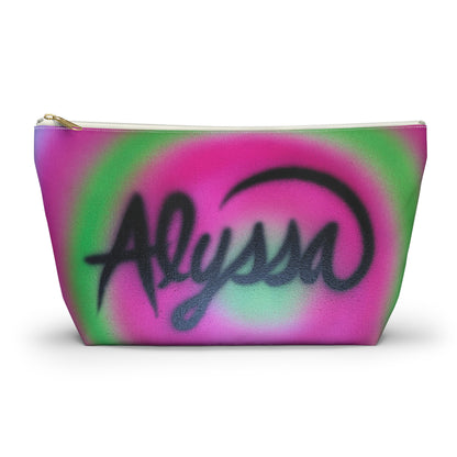 alyssa custom airbrush makeup pouch