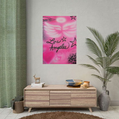 "pink angel wings" airbrush rolled print