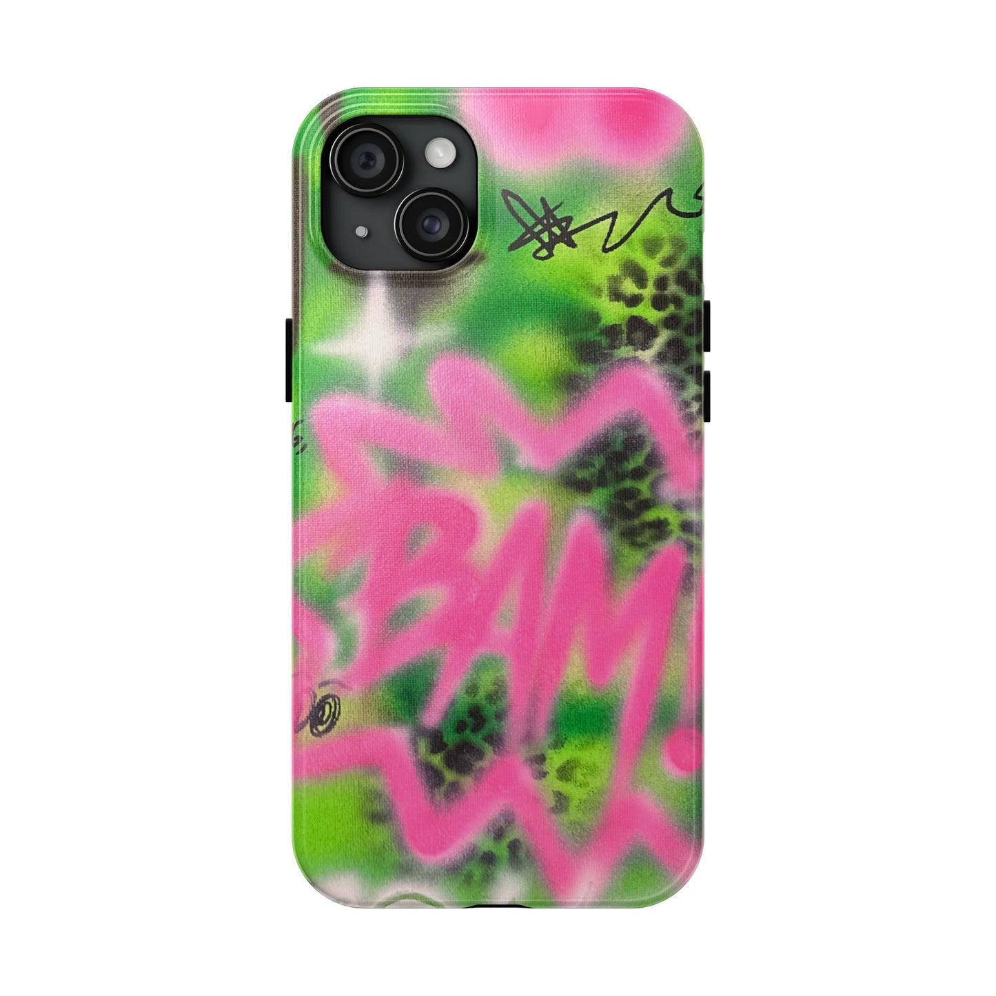 "BAM! pt. 2" airbrush iPhone case