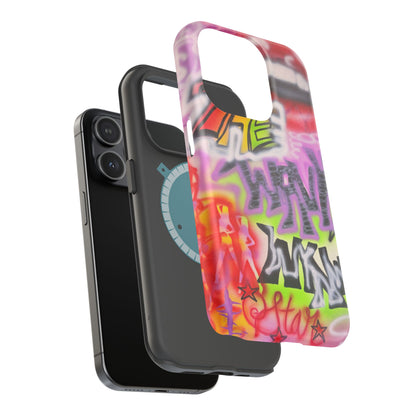 MagSafe "wynwood gold" airbrush iPhone case