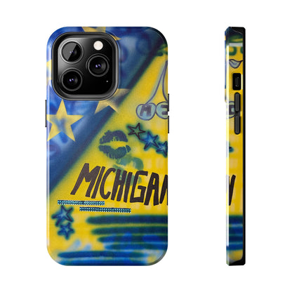"ann arbor, michigan" airbrush iPhone case