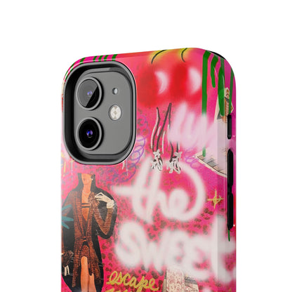 "sweet escape" airbrush iPhone case