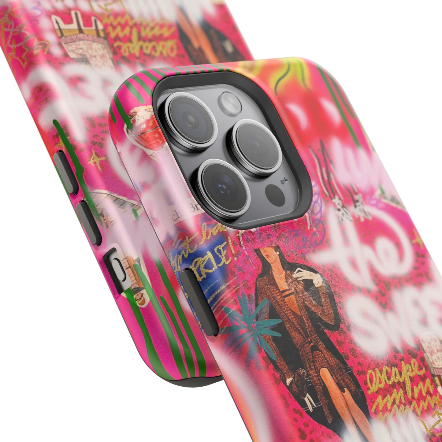 MagSafe "Sweet Escape" Airbrush iPhone Hülle