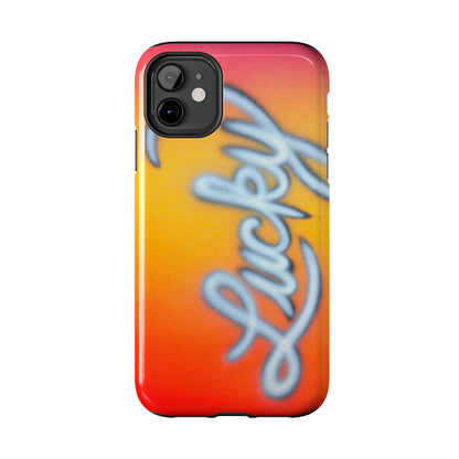 "lucky" airbrush iPhone case