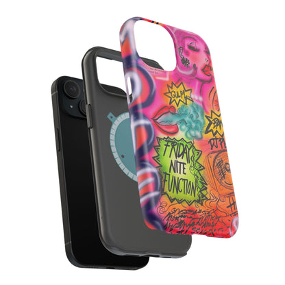 MagSafe „Vegas Ventures“ Airbrush iPhone-Hülle